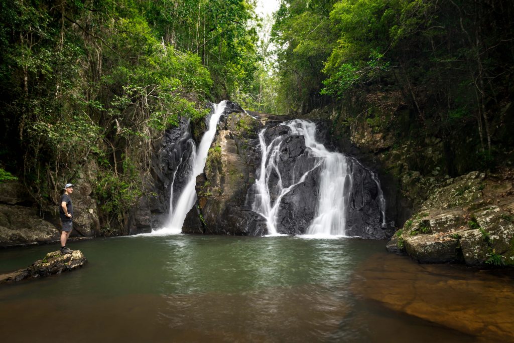 dinner falls on the atherton tablelands