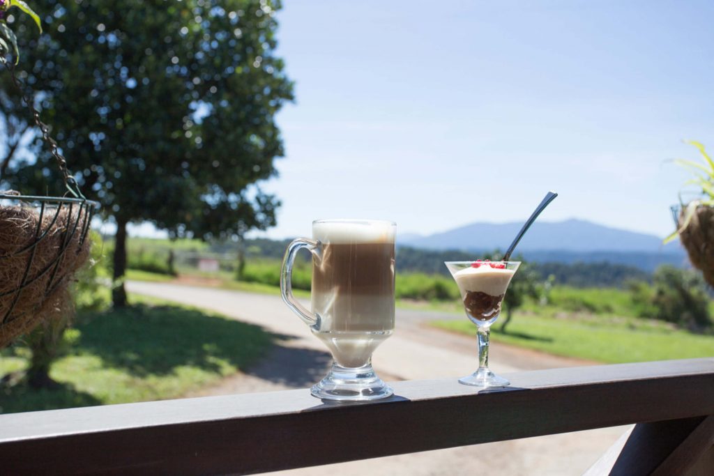 Coffee and desert at Mungalli dairy