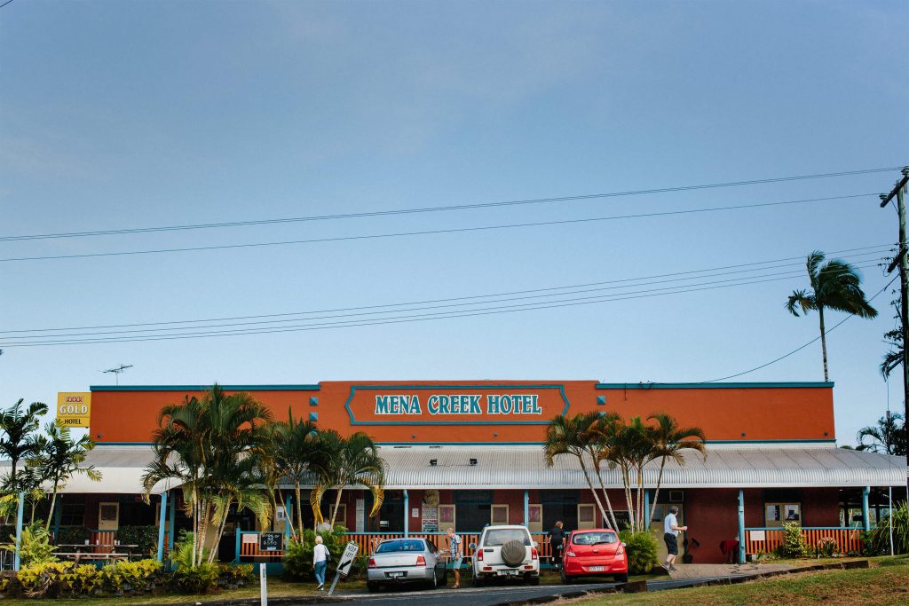 outside mena creek pub
