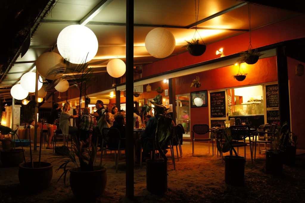 Dining at The Beach Shack Port Douglas