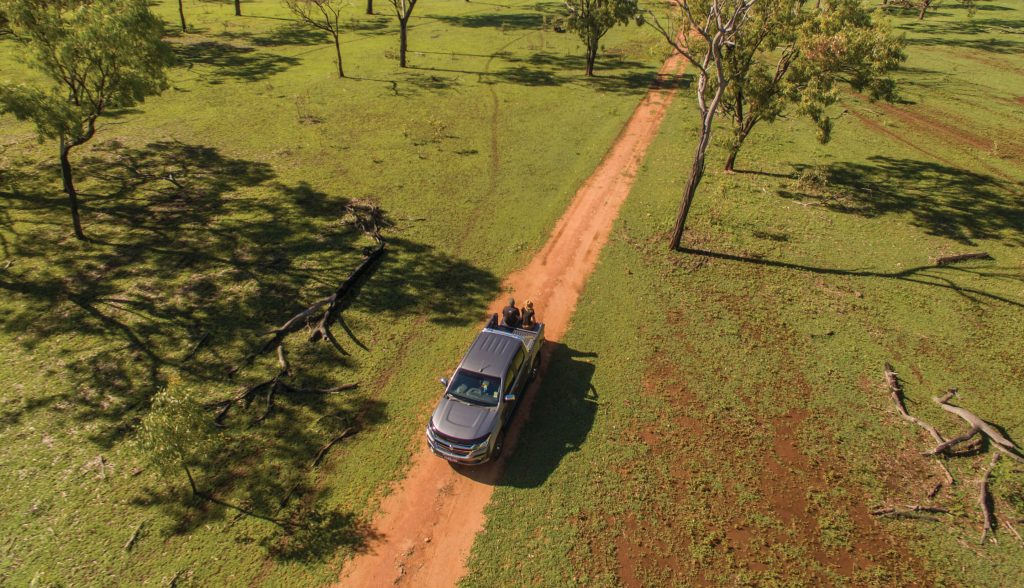 Driving in the Outback